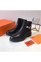 Hermes Veo Ankle Boots In Black Calfskin Replica