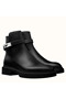Hermes Veo Ankle Boots In Black Calfskin Replica