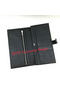 Hermes Bearn Japonaise Bi-Fold Wallet Litchi Leather A208 Black Replica