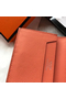 Hermes Bearn Mini Wallet In Crevette Epsom Leather Replica