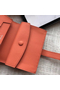 Hermes Bearn Mini Wallet In Crevette Epsom Leather Replica