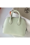 Hermes Bolide 1923 Mini Handmade Bag In Vert Fizz Chevre Mysore Leather Replica
