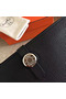 Hermes Dogon Duo Wallet In Black Clemence Leather Replica