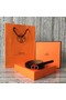 Hermes Focus belt buckle & Reversible leather strap 13 mm H20813 brown Replica
