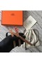 Hermes Focus belt buckle & Reversible leather strap 13 mm H20813 brown Replica