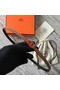 Hermes Focus belt buckle & Reversible leather strap 13 mm H20813 brown Replica