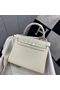 Hermes Kelly 28cm Shoulder Bags Togo Leather KL28 Cream White Replica