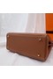 Hermes Kelly Shoulder Bag Original TOGO Leather KY3255 brown Replica