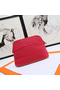 Hermes Medium Bolide Travel Case In Red Cotton Replica