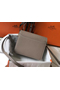 Hermes Mini Sac Roulis 18cm Bag In Grey Evercolor Calfskin Replica