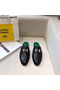 Hermes Trocadero Mules In Black Goatskin Replica