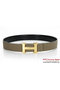 Hermes 50mm Original Calf Leather Belt HB116-5 Replica