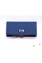 Hermes Bearn Japonaise Bi-Fold Wallet Grainy Leather H68942 Blue Replica