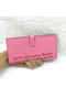 Hermes Bearn Japonaise Bi-Fold Wallet Litchi Leather A208 Pink Replica