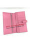 Hermes Bearn Japonaise Bi-Fold Wallet Litchi Leather A208 Pink Replica