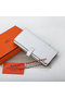Hermes Bearn Japonaise Bi-Fold Wallet Original Leather A208 White Replica