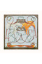 Hermes Beige Projets Carres Shawl 140 Replica