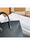Hermes Birkin 25 Sellier Handmade Bag In Black Epsom Calfskin Replica