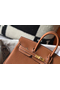 Hermes Birkin 25cm Bag In Gold Clemence Leather GHW Replica
