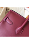 Hermes Birkin 30 Handmade Bag In Bordeaux Epsom Leather Replica
