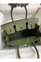 Hermes Birkin 30 Retourne Handmade Bag In Canopee Clemence Leather Replica