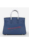 Hermes Birkin 30CM Tote Bag RoyalBlue Original Leather H30 Gold Replica