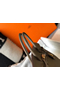 Hermes Birkin 35cm Bag In Taupe Grey Clemence Leather GHW Replica