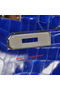 Hermes Birkin 35CM Tote Bag Blue Iridescent Croco Leather Silver Replica