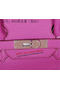 Hermes Birkin 35CM Tote Bag Lavender Original Grainy Leather H35 Silver Replica