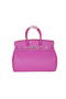 Hermes Birkin 35CM Tote Bag Lavender Original Grainy Leather H35 Silver Replica