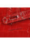 Hermes Birkin 35CM Tote Bag Red Iridescent Croco Leather Silver Replica