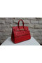 Hermes Birkin 35CM Tote Bag Red Ostrich Leather BK35 Gold Replica