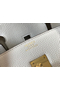 Hermes Birkin 40 Handmade Bag In White Clemence Leather Replica