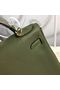 Hermes Birkin Tote Bag Original Togo Leather BK35 Deark Green Replica