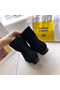 Hermes Black Suede Saint Honore Ankle Boots Replica