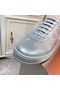 Hermes Boomerang Sneakers In Silver Epsom Leather Replica