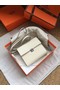 Hermes Clutch Epsom calfskin cross-body bag H0589 white Replica