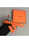 Hermes Collier de Chien belt buckle & Reversible leather strap 24 mm H0521 orange Replica
