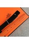 Hermes Collier de Chien belt buckle & Reversible leather strap 24 mm H0521 orange Replica