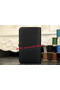 Hermes Compact Passport Holder Original Leather Wallet Black Replica