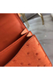 Hermes Constance 18 Handmade Bag In Orange Ostrich Leather Replica