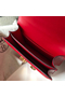 Hermes Constance 18 Handmade Bag In Red Embossed Crocodile Replica