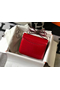 Hermes Constance 18 Handmade Bag In Red Embossed Crocodile Replica