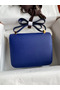 Hermes Constance 24 Handmade Bag In Blue Electric Epsom Calfskin Replica