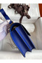 Hermes Constance 24 Handmade Bag In Blue Electric Epsom Calfskin Replica