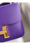 Hermes Constance 24 Handmade Bag In Crocus Epsom Calfskin Replica