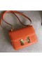 Hermes Constance Bag Calfskin Leather H9999 Orange Replica