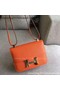 Hermes Constance Bag Calfskin Leather H9999 Orange Replica