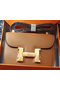 Hermes Constance Bag Litchi Leather H9999L Wheat Replica