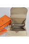 Hermes Constance Wallets Togo Leather A608 Dark Grey Replica